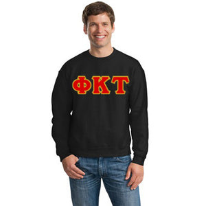Phi Kappa Tau Fraternity 8oz Crewneck Sweatshirt - G180 - TWILL