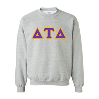 Delta Tau Delta Fraternity Standards Crewneck Sweatshirt - Gildan 18000 - Twill