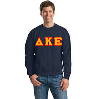 Delta Kappa Epsilon Fraternity 8oz Crewneck Sweatshirt - G180 - TWILL