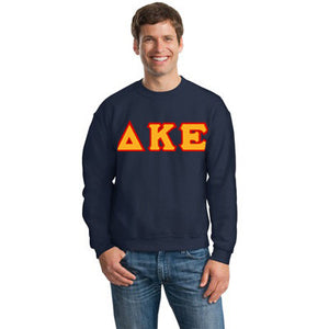 Delta Kappa Epsilon Fraternity 8oz Crewneck Sweatshirt - G180 - TWILL