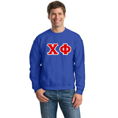 Chi Phi Fraternity 8oz Crewneck Sweatshirt - G180 - TWILL
