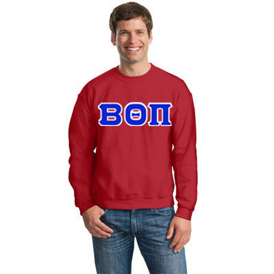 Beta Theta Pi Fraternity 8oz Crewneck Sweatshirt - G180 - TWILL