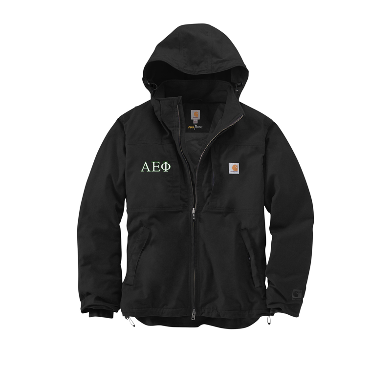 Carhartt® Greek Rain Jacket, 2-Color Greek Letters - CT102207 - EMB