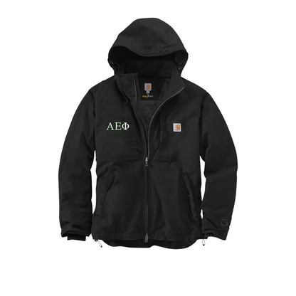 Carhartt® Greek Rain Jacket, 2-Color Greek Letters - CT102207 - EMB