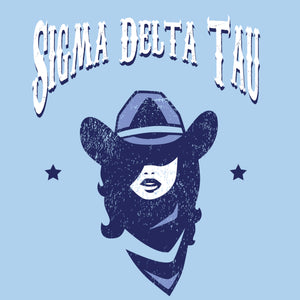 Printed Cowgirl Stars Design - DTG