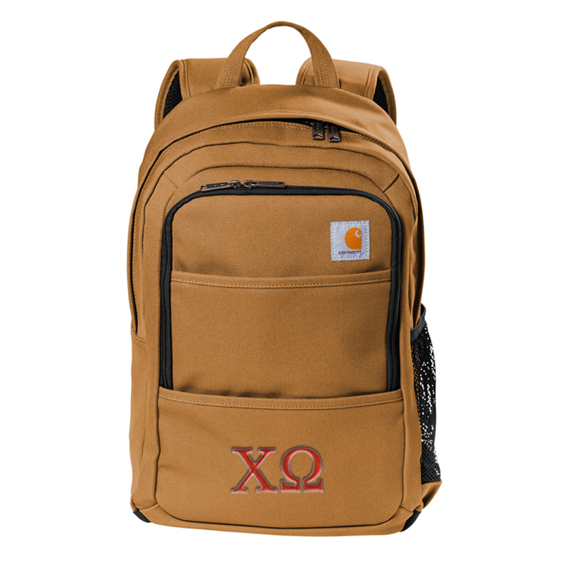Carhartt® Greek Light-Weight Backpack, 2-Color Greek Letters - CT89350303 - EMB