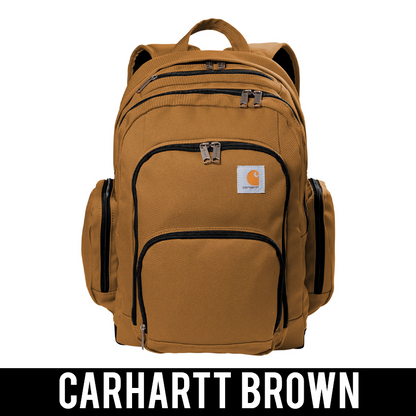 Carhartt® Greek Heavy-Duty Backpack, 2-Color Greek Letters - CT89176508 - EMB