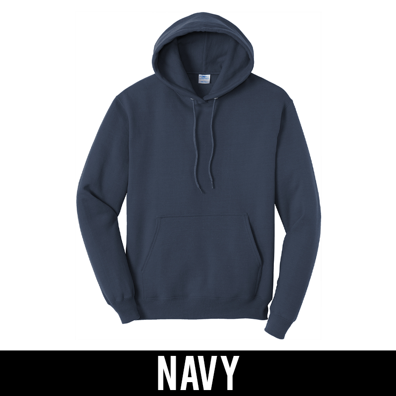 Greek Fleece Pullover Hooded Sweatshirt, Sewn-On Greek Letters - Limited Supply - TWILL
