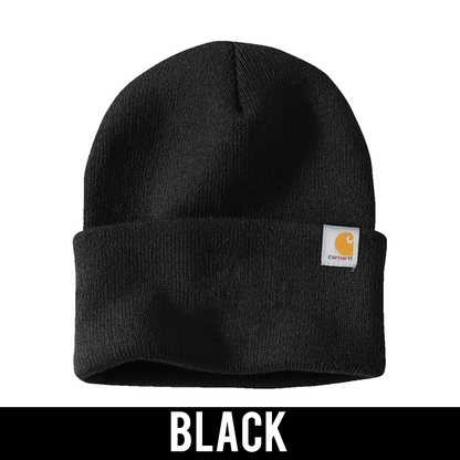 Carhartt® Greek Cuffed Beanie, 2-Color Greek Letters - CT104597 - EMB