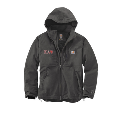 Carhartt® Greek Rain Jacket, 2-Color Greek Letters - CT102207 - EMB