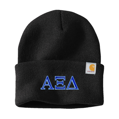 Carhartt® Greek Cuffed Beanie, 2-Color Greek Letters - CT104597 - EMB
