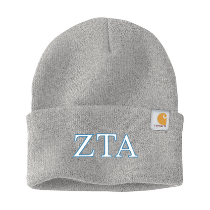 Carhartt® Greek Cuffed Beanie, 2-Color Greek Letters - CT104597 - EMB