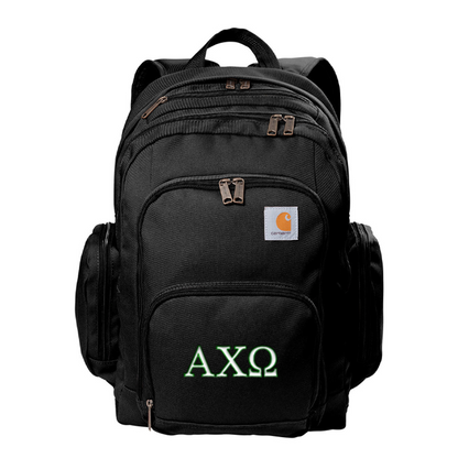 Carhartt® Greek Heavy-Duty Backpack, 2-Color Greek Letters - CT89176508 - EMB