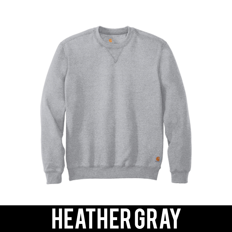 Carhartt® Greek Crewneck Sweatshirt, 2-Color Greek Letters - CTK124 - EMB