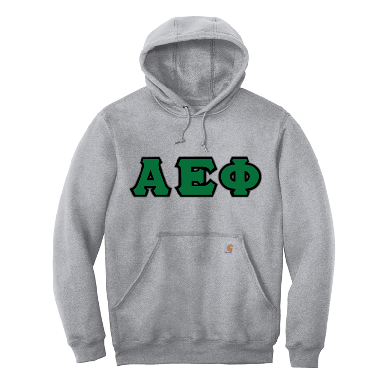 Carhartt® Greek Midweight Hooded Sweatshirt - CTK121 - TWILL