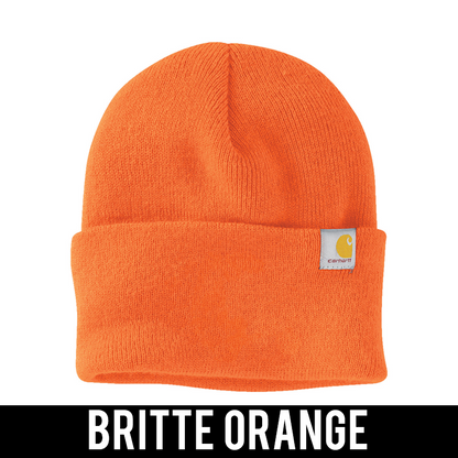 Carhartt® Greek Cuffed Beanie, 2-Color Greek Letters - CT104597 - EMB