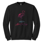 Printed Neon Flamingo Design - DTG