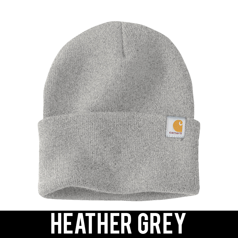Carhartt® Greek Cuffed Beanie, 2-Color Greek Letters - CT104597 - EMB