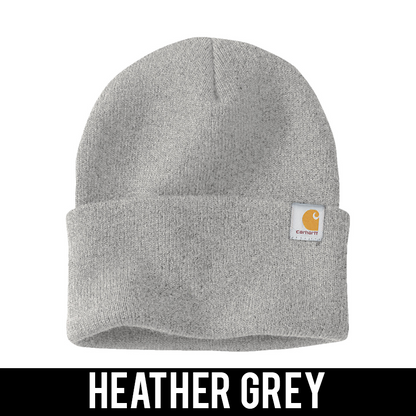 Carhartt® Greek Cuffed Beanie, 2-Color Greek Letters - CT104597 - EMB