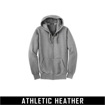 Wholesale Special Super Heavyweight Full-Zip Hooded Sweatshirt - F282