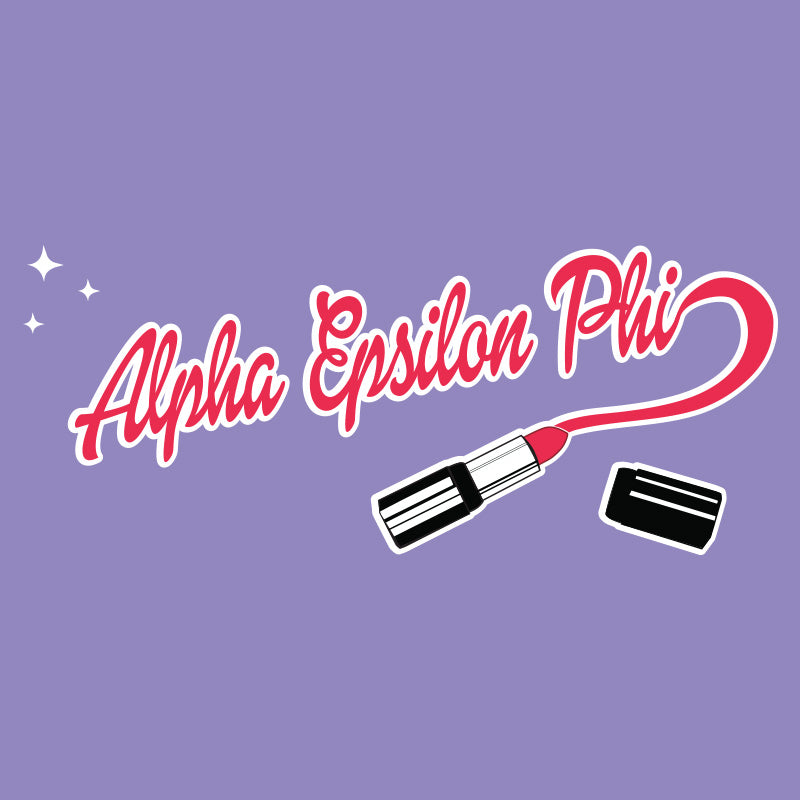 Printed Lipstick Hoodie Design