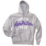 Fraternity State and Date Printed Hoody - Gildan 18500 - CAD