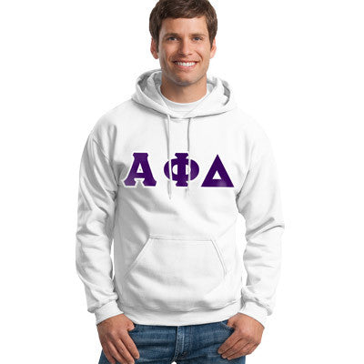 Alpha Phi Delta Fraternity Hanes Hoody Greek Clothing and Apparel ...