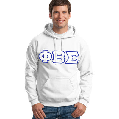 Phi Beta Sigma Hanes 10oz. Hoodie - Hanes F170 - TWILL