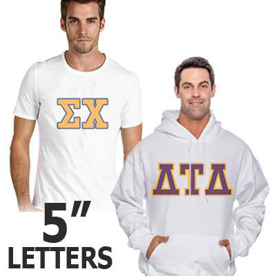 Fraternity Hoody and T-Shirt Budget Package - Letters - SUB