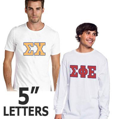 Fraternity Longsleeve and T-Shirt Budget Package - Letters - SUB