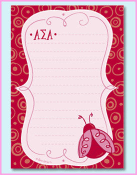 Alpha Sigma Alpha Mascot Pad - On Sale - Alexandra Co. a2005