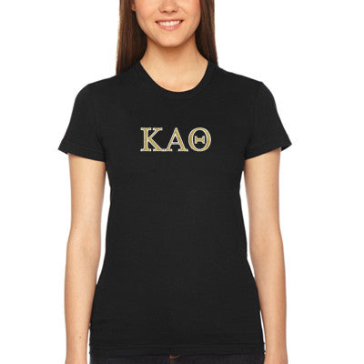 gedragen Bejaarden revolutie Kappa Alpha Theta Embroidered Jersey Tee - Sorority Clothing – Something  Greek