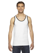 American Apparel Fraternity Scripted Tank Top - American Apparel 2408W - CAD