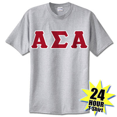 Alpha Sigma Alpha 24-Hour Tee - TWILL