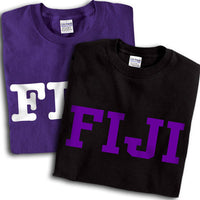 FIJI T-Shirt, Printed 10 Fonts, 2-Pack Bundle Deal, G500 - CAD