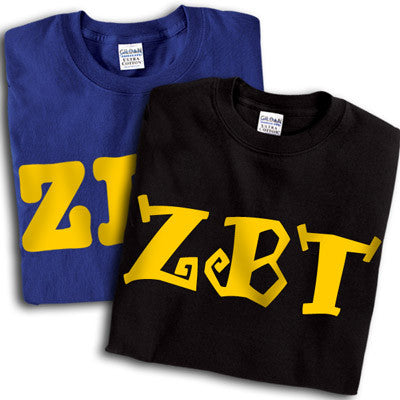 Zeta Beta Tau 2 T-Shirt Pack - Printed - Gildan 5000 - CAD