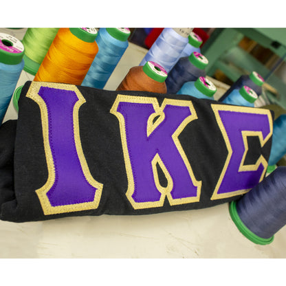 Greek Lettered T-Shirt, [FREE Patterns + Borders]