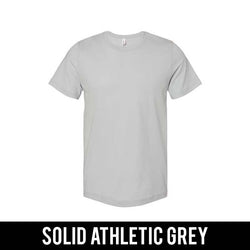 Theta Chi Fraternity Jersey Tee with Custom Letters - Bella 3001 - TWILL