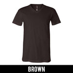 Phi Sigma Sigma Sorority V-Neck Shirt (2-Pack) - Bella 3005 - TWILL