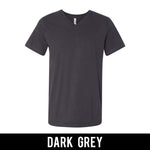 Delta Gamma Sorority V-Neck Shirt (2-Pack) - Bella 3005 - TWILL