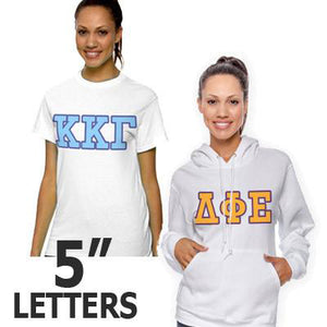 Sorority Hoody and T-Shirt Budget Package - Letters - SUB