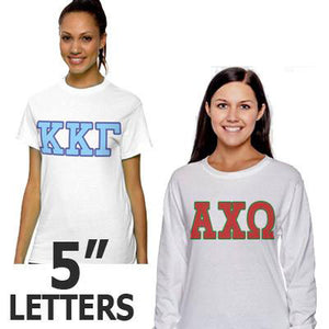 Sorority Longsleeve and T-Shirt Budget Package - Letters - SUB