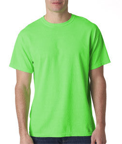 Sorority Neon Big-Lil Tee, Front Back Greek Clothing Apparel