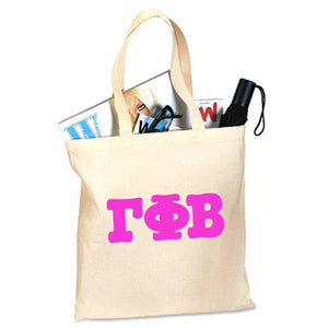 Gamma Phi Beta Budget Tote, Printed Letters - 825 - CAD