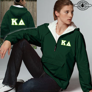Kappa Delta Pullover Jacket - Charles River 9905 - TWILL