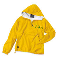 Fraternity Pullover Jacket, 2-Color Greek Letters - Charles River 9905 - EMB