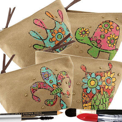 Sorority Cosmetic Bag - Alexandra Co. a1076