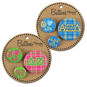 Sorority Buttons