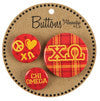 Chi Omega Sorority Buttons - Alexandra Co. a1055