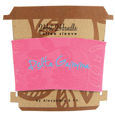 Delta Gamma Coffee Cup Sleeve - Alexandra Co. a1067
